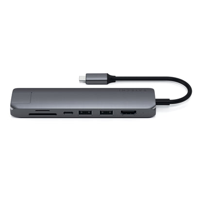 Satechi Hub Multiport USB-C pour Mac •  Gris Sidéral