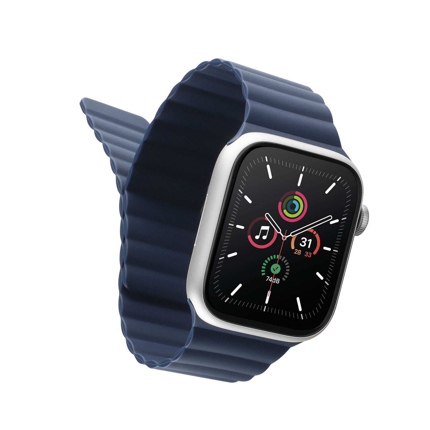 Lineheart • Bracelet magnétique pour Apple Watch 38-41mm • Bleu