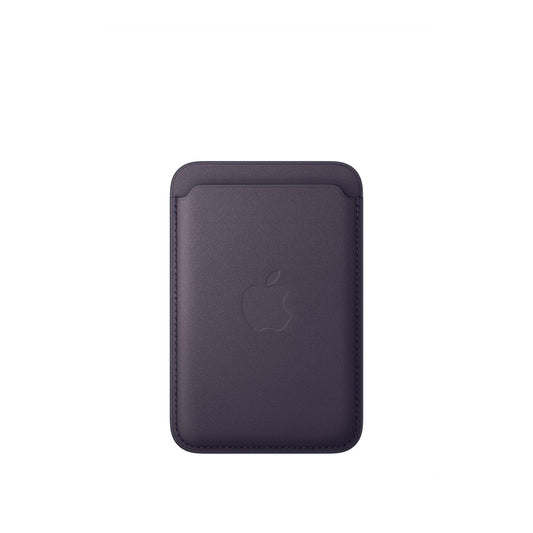 Porte-cartes en tissage fin pour iPhone avec MagSafe • Violet Nuit