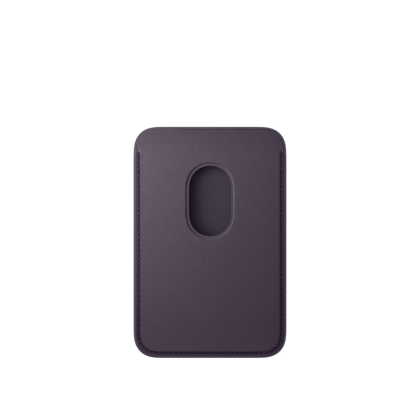 Porte-cartes en tissage fin pour iPhone avec MagSafe • Violet Nuit