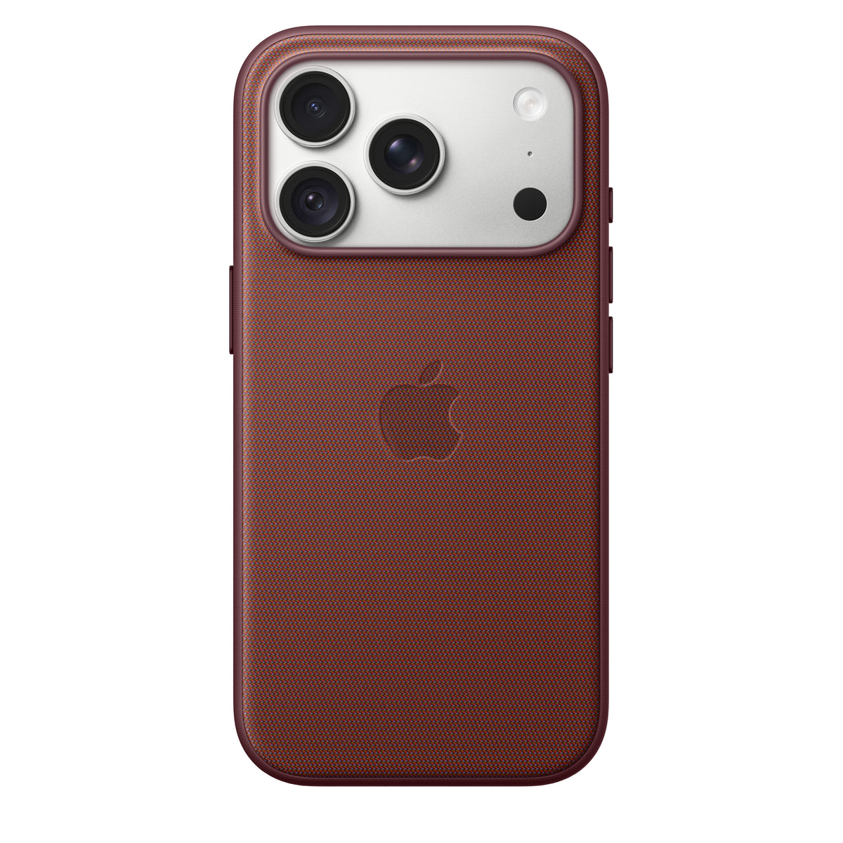 Coque en tissage technique avec MagSafe pour iPhone 18 Pro - Bordeaux
