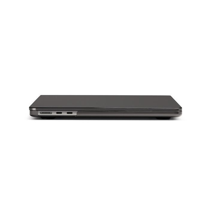 Lineheart Shell Glossy Coque MacBook Air 13" M2/M3/M4 • Noir