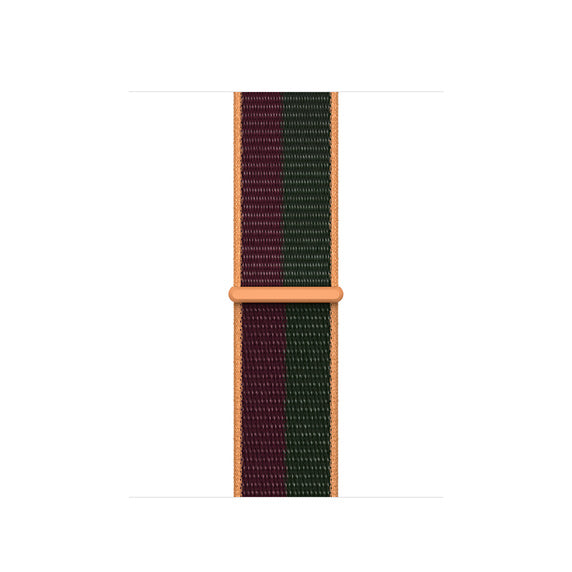 Apple Sport Loop • 41mm • Cerise noire/Vert forêt