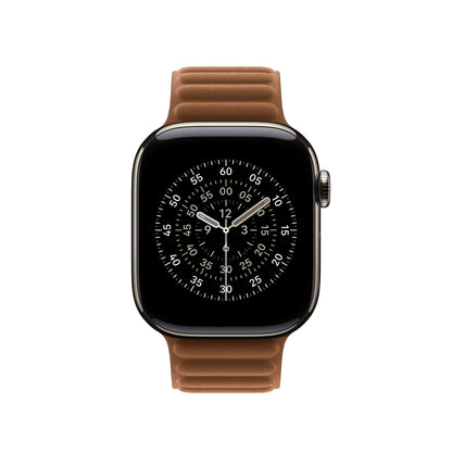 Apple • Bracelet à maillons magnétique Caramel 42 mm - M/L