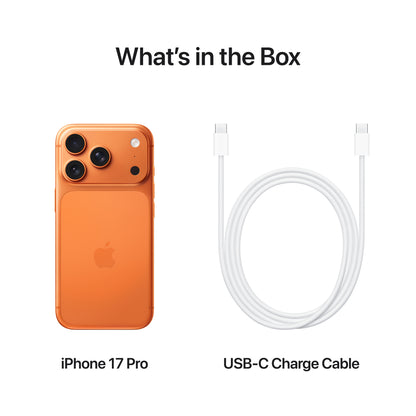 iPhone 17 Pro • 256GB • Orange Cosmique