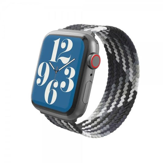 Gear4 Bracelet tressé pour Apple Watch • 42/44/45 • Gris • L