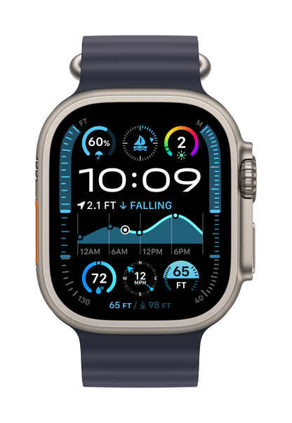 Apple Watch Ultra 2 • Naturel • 49 mm • Bracelet Océan Marine