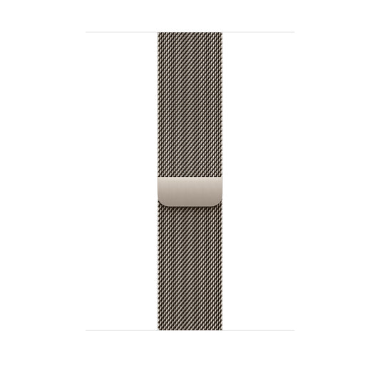 Bracelet Milanais Naturel 46 mm • S/M