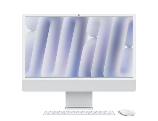 iMac 24" M4 10C/24GB/512GB/GPU10C/Gbit • Suisse-Français • Touch Num • Argent
