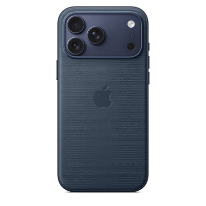 Coque en tissage technique avec MagSafe pour iPhone 17 Pro Max - Bleu