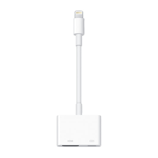 Apple Adaptateur Lightning AV numérique • 0.15m • Blanc