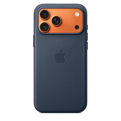 Coque en tissage technique avec MagSafe pour iPhone 17 Pro Max - Bleu