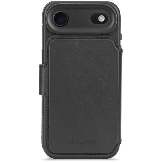 Decoded • Etui Portefeuille amovible pour iPhone Air • Noir