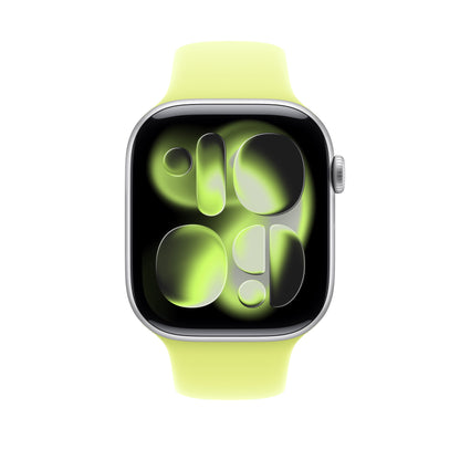 Bracelet Sport 46mm Neon Jaune - S/M