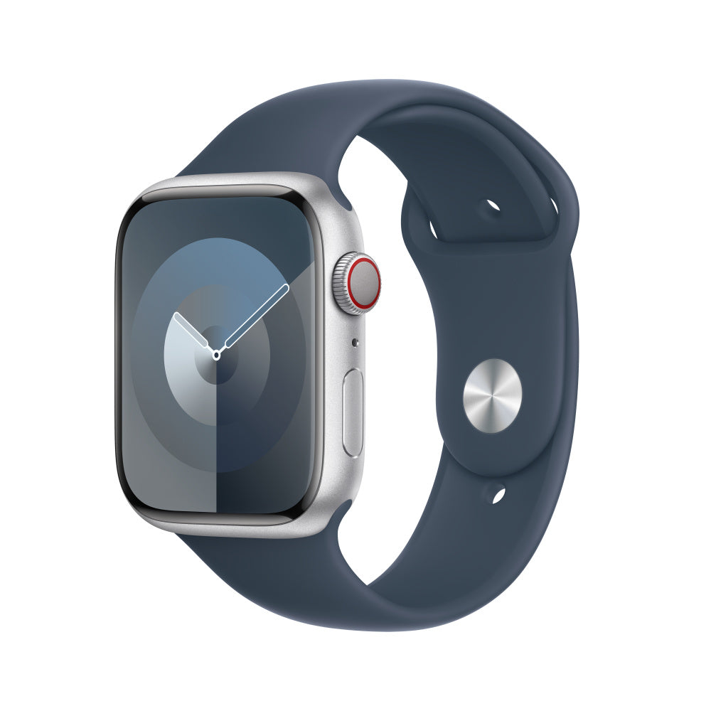 Apple Bracelet Sport • 45mm • Bleu Orage • S/M