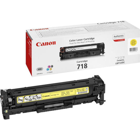 Canon Toner 718 • Yellow