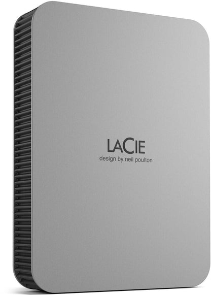 LaCie Mobile Drive • Disque Dur Externe • 5TB • Argent