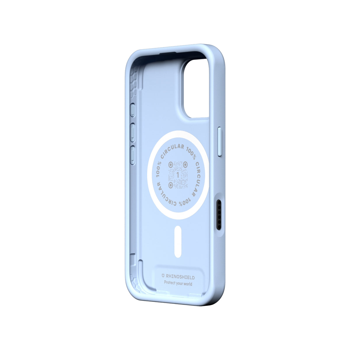 Rhinoshield Coque SolidX pour iPhone 17 • Bleu Glacier