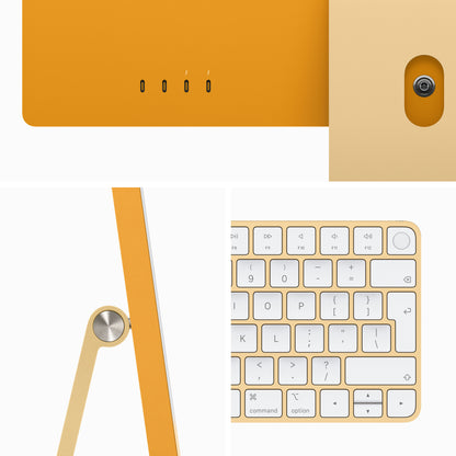 iMac 24" M3 8C/8GB/256GB/GPU 10C • Suisse-Français Touch ID • Jaune