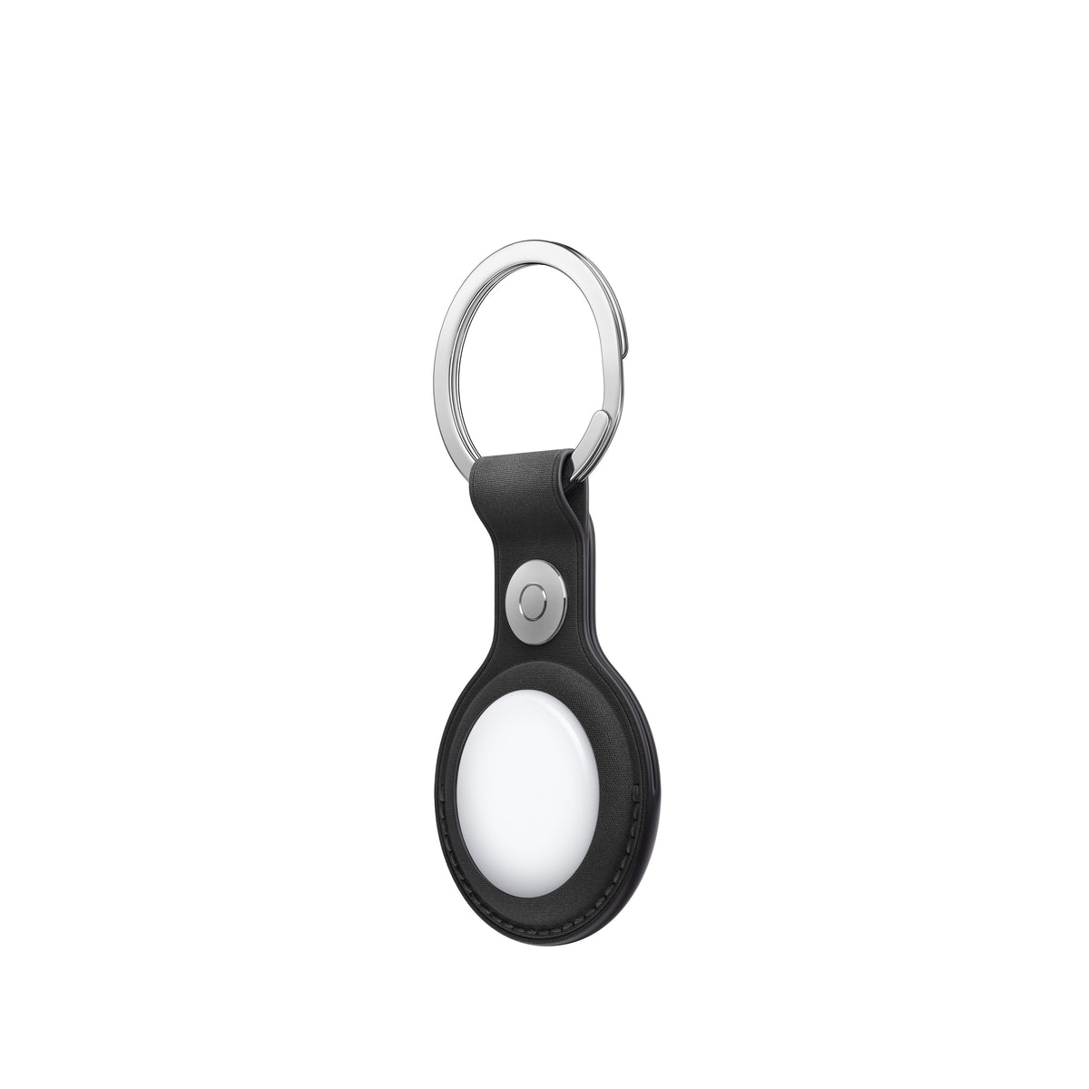 Porte-clés en tissage fin AirTag - Noir