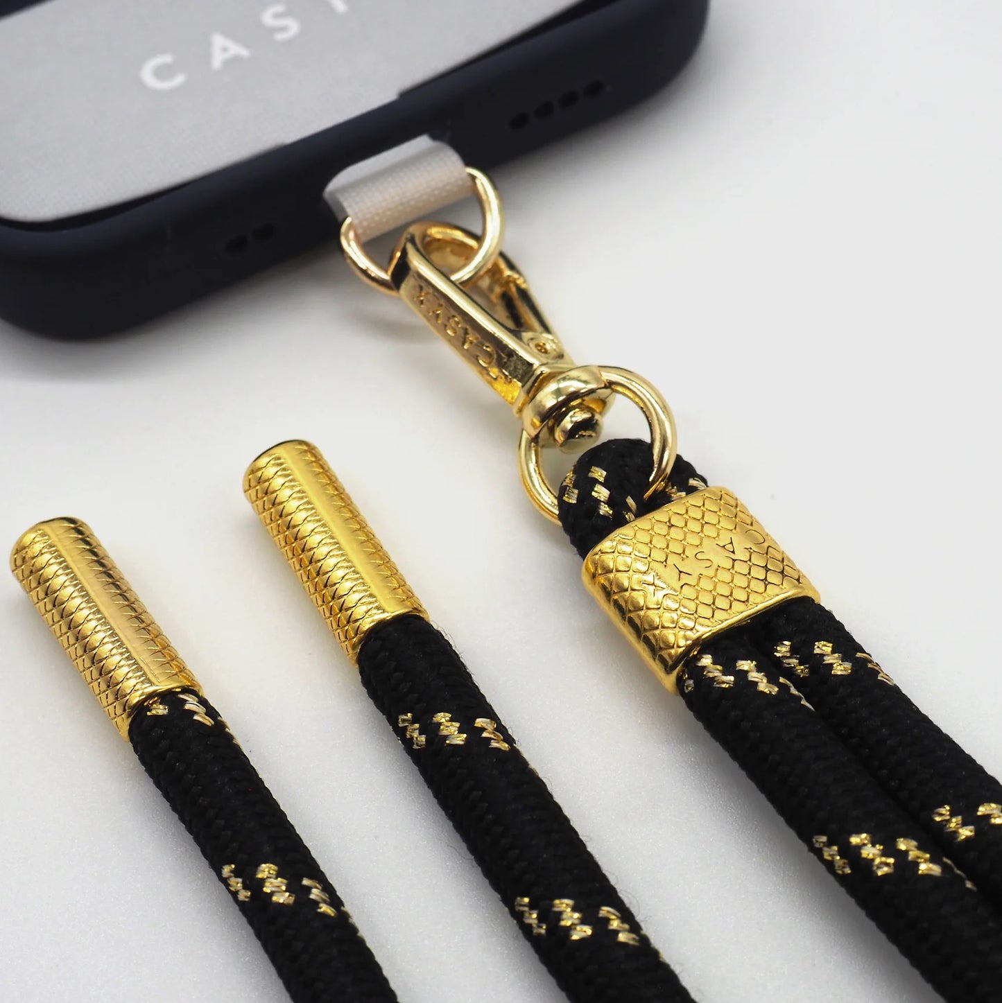 Casyx Cordon Universel pour iPhone • Noir Infini