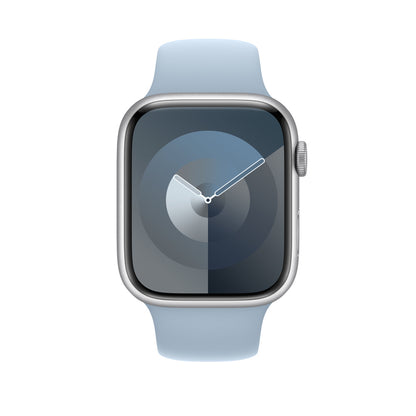 Apple Bracelet Sport • 45mm • Bleu Clair • S/M