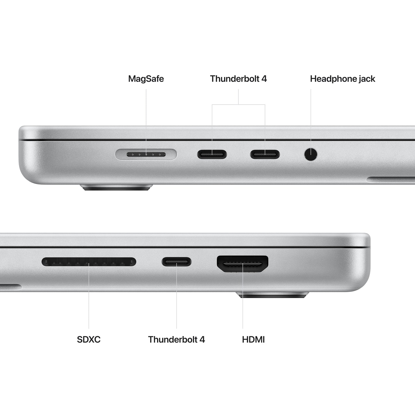 MacBook Pro 16" M2Pro 12C/16GB/512GBSSD/GPU 19C • Suisse-Français • Argent