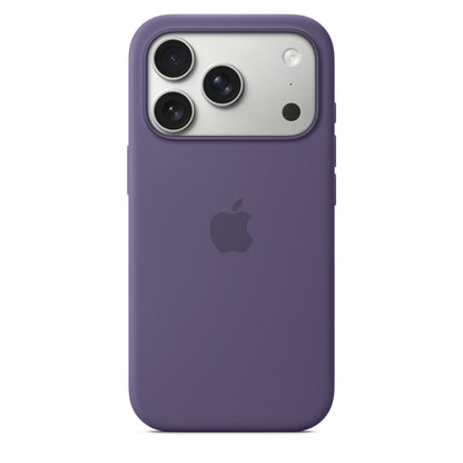Coque en silicone avec MagSafe pour iPhone 17 Pro - Brume Violette