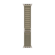 Apple Boucle Alpine pour Apple Watch 49mm • Olive • Taille L