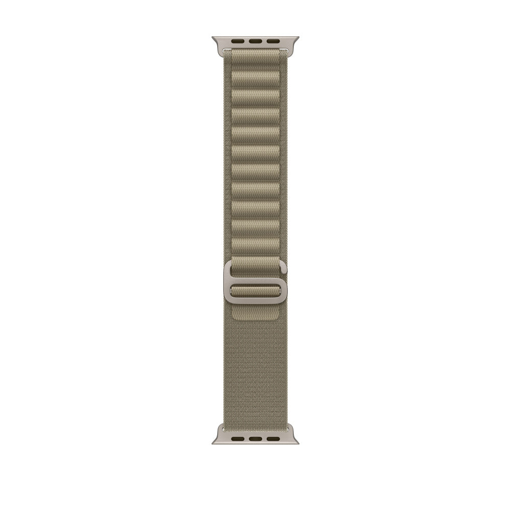 Apple Boucle Alpine pour Apple Watch 49mm • Olive • Taille L