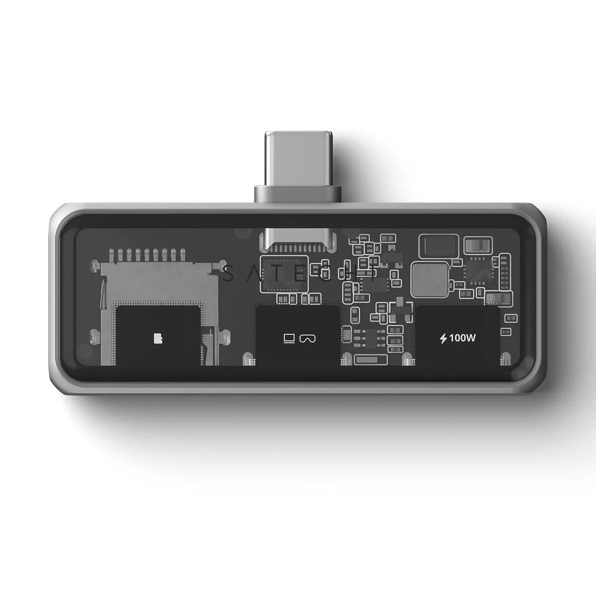 Satechi Mobile XR Hub avec microSD • Gris sidéral