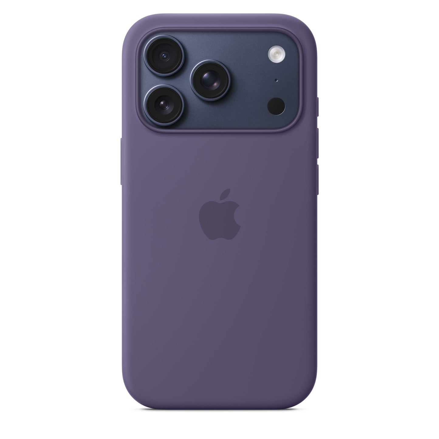 Coque en silicone avec MagSafe pour iPhone 17 Pro - Brume Violette