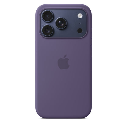 Coque en silicone avec MagSafe pour iPhone 17 Pro - Brume Violette