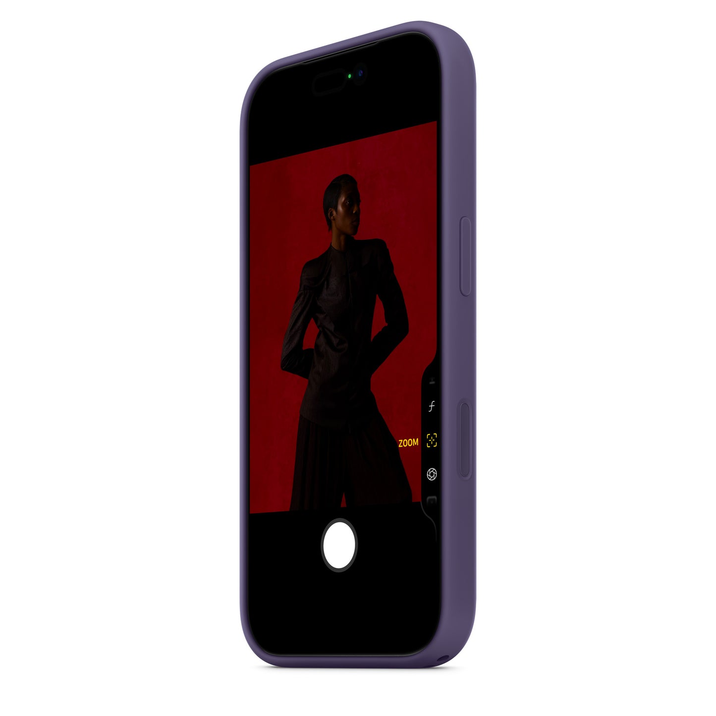 Coque en silicone avec MagSafe pour iPhone 17 Pro - Brume Violette