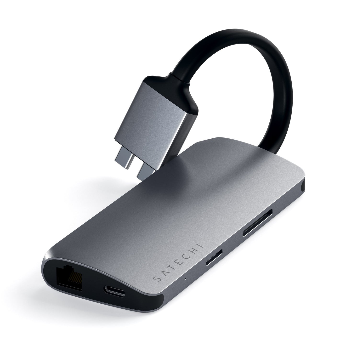 Satechi Adaptateur Dual Multimedia USB-C