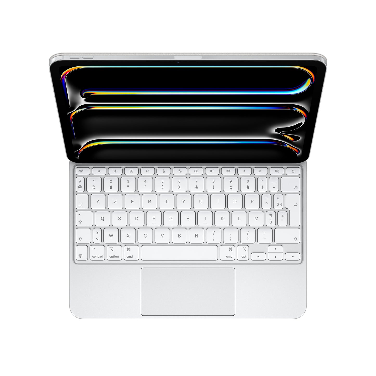 iPad Pro 11" M4 / M5 • Magic Keyboard • Français • Blanc