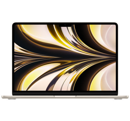 MacBook Air 13" M2 8C/8GB/256GBSSD/GPU 8C  • Anglais International • Lumière Stellaire