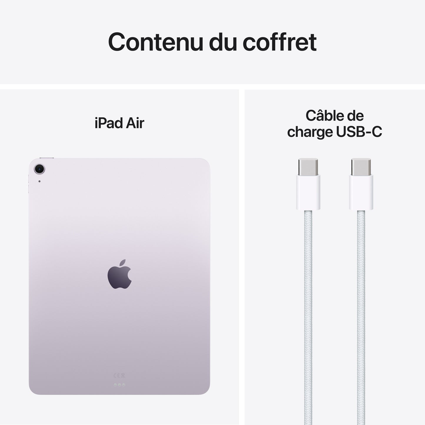 iPad Air 13 pouces Wi-Fi 256 Go - Mauve (M3)