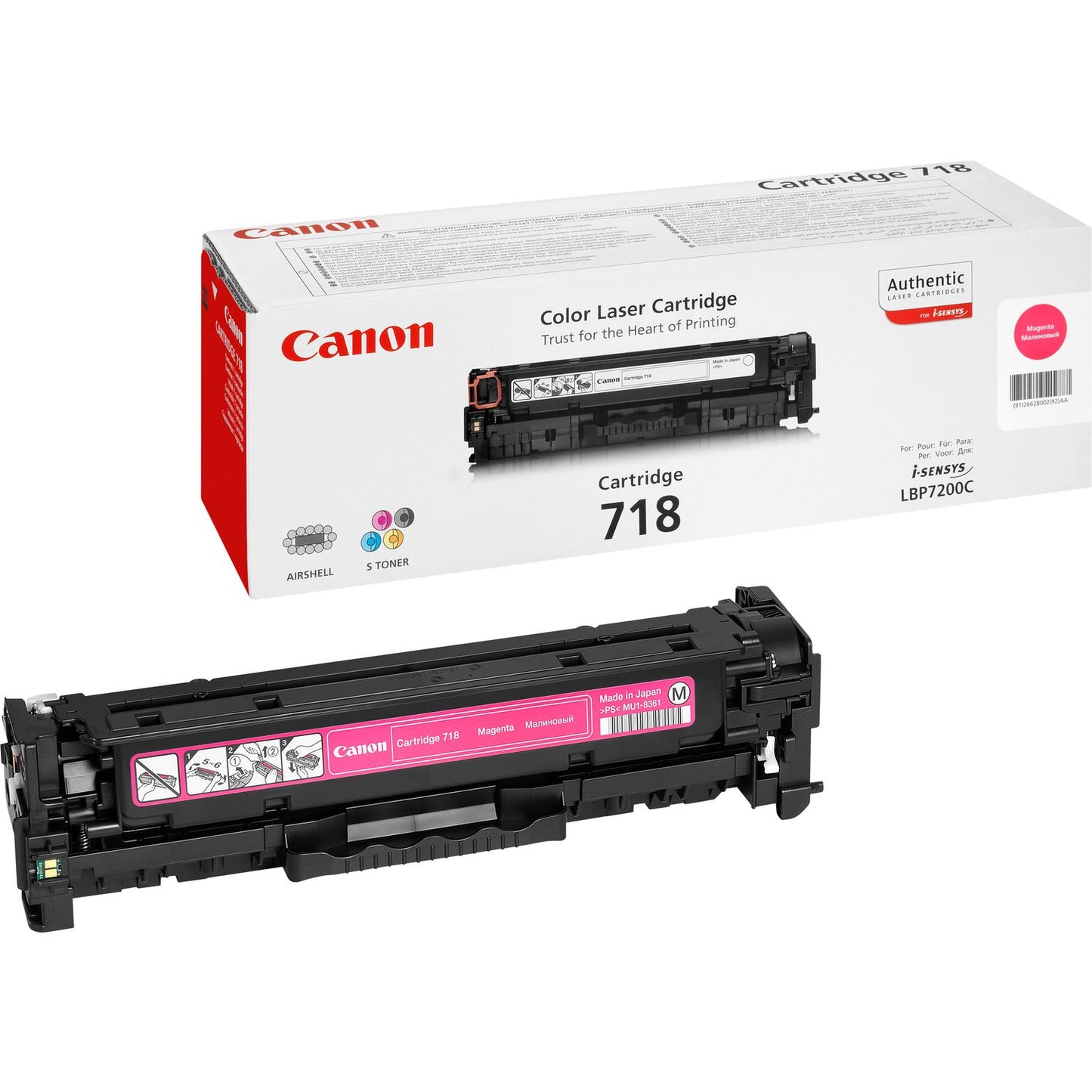 Canon Toner 718 • Magenta