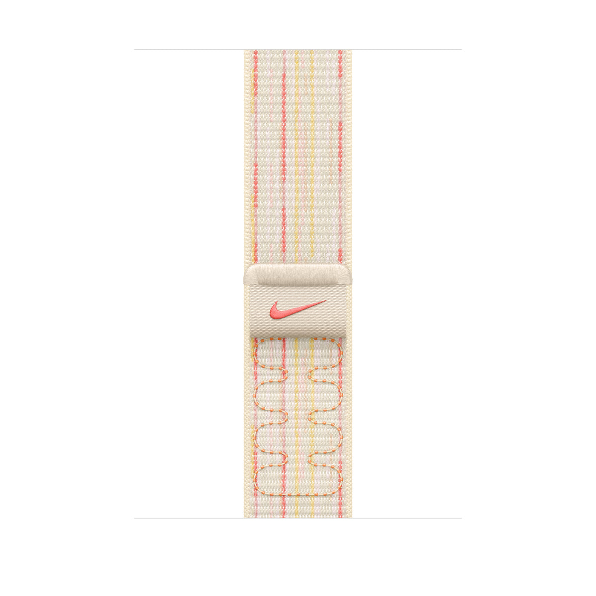 Apple Sport Loop Nike 46mm • Starlight/Pink