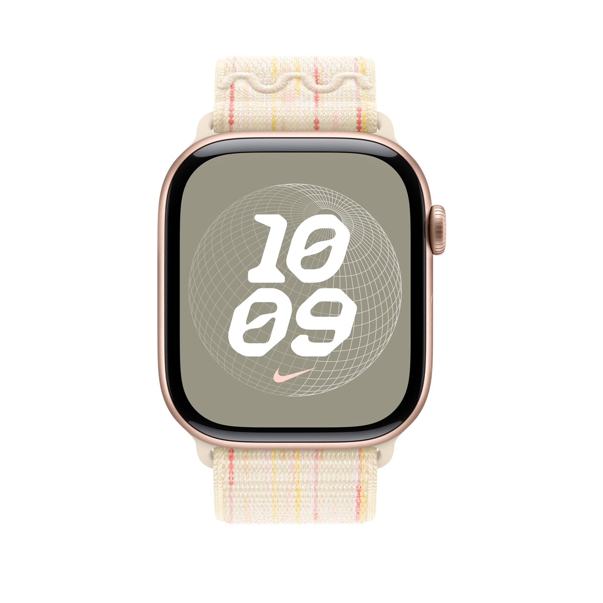 Apple Sport Loop Nike 46mm • Starlight/Pink