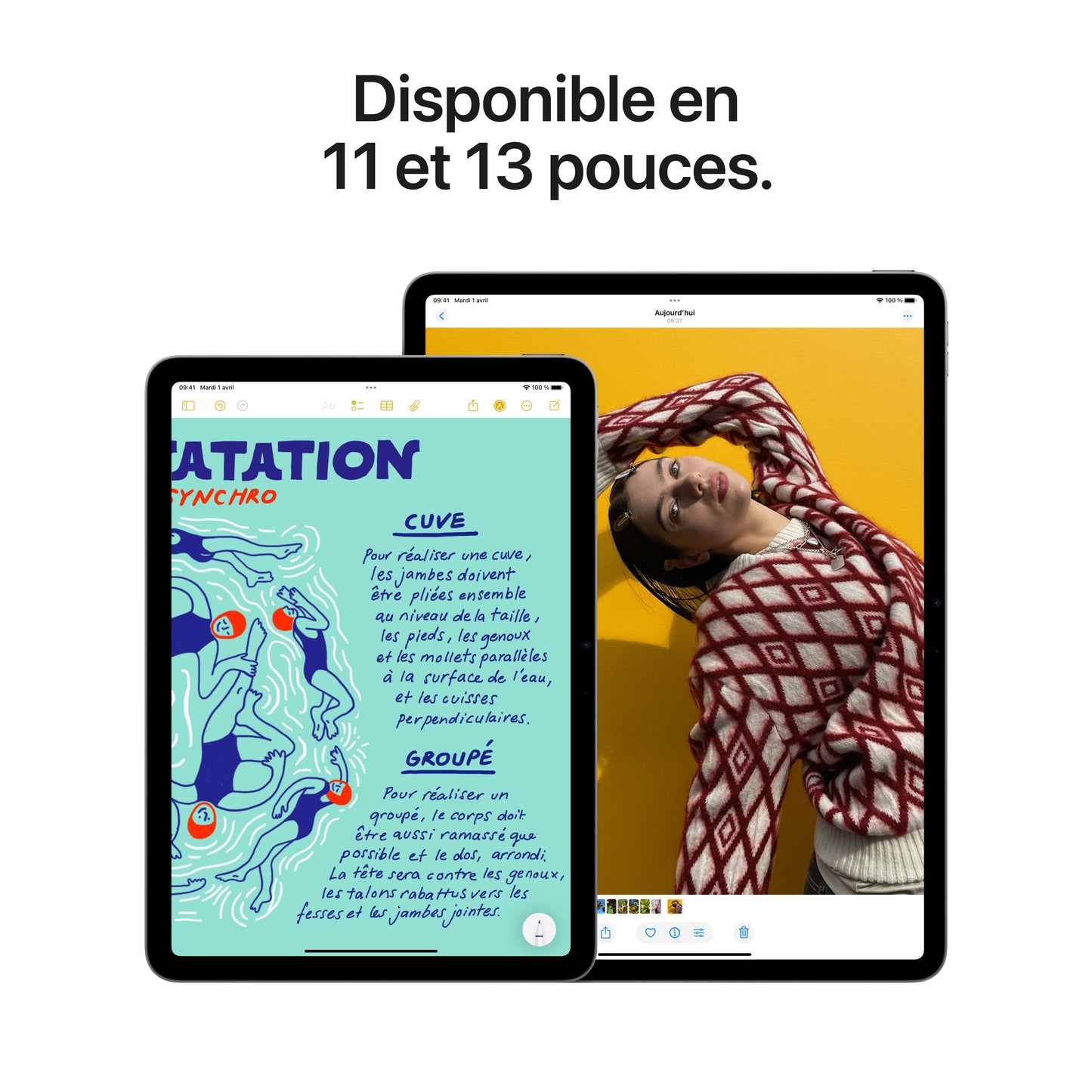 iPad Air 13 pouces Wi-Fi 128 Go - Gris sidéral (M3)