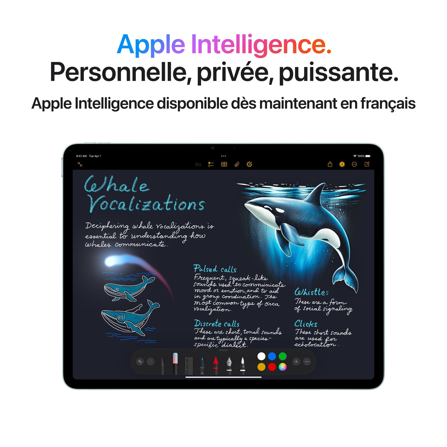 iPad Air 13 pouces Wi-Fi 128 Go - Gris sidéral (M3)