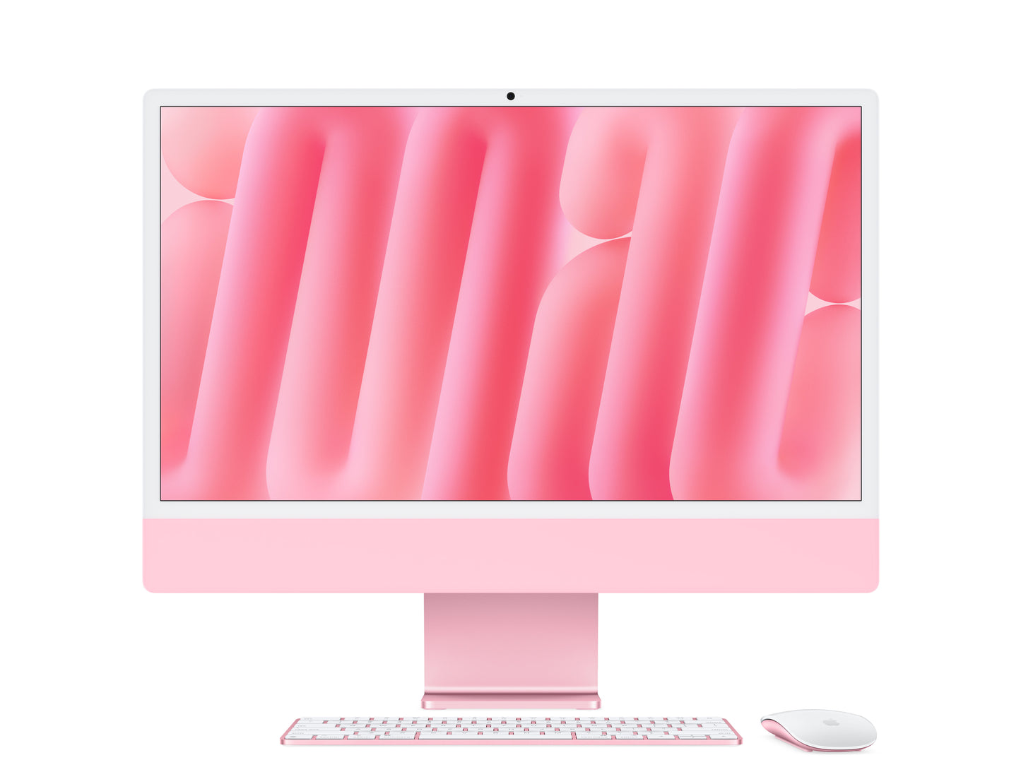 iMac 24 pouces avec écran Retina 4,5K: Puce Apple M4 avec CPU 10 cœurs et GPU 10 cœurs, 512 Go SSD - Rose
