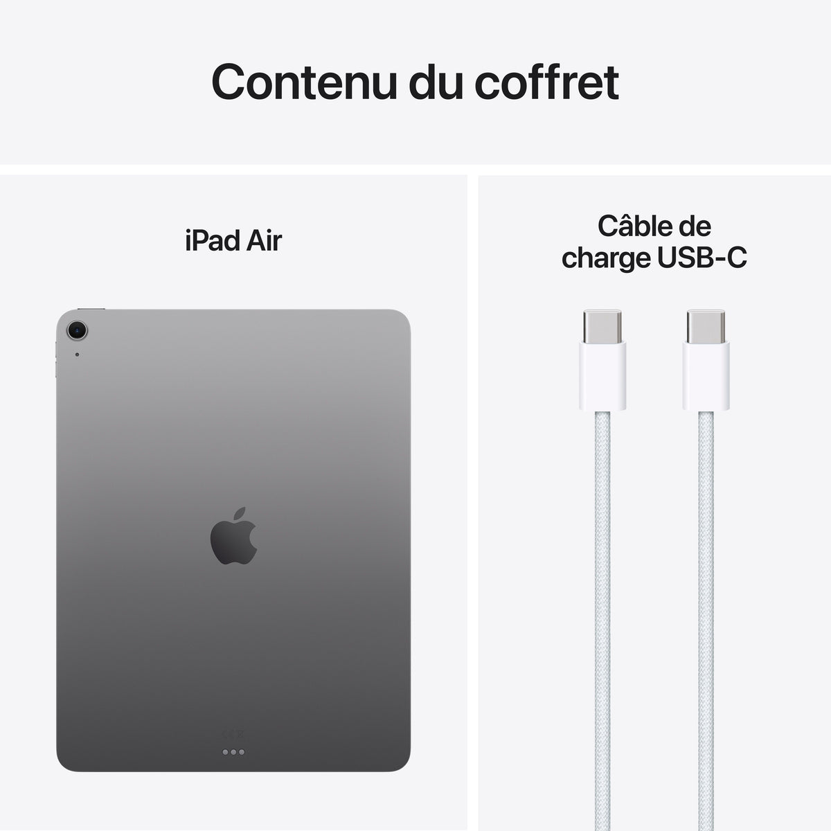 OCCASION iPad Air 13 pouces Wi-Fi 128 Go - Gris sidéral (M3)