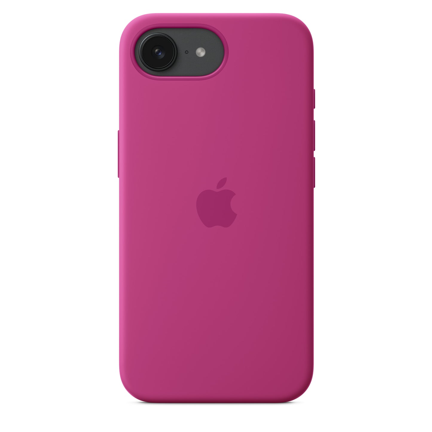 Apple Coque en silicone pour iPhone 16e • Fuchsia