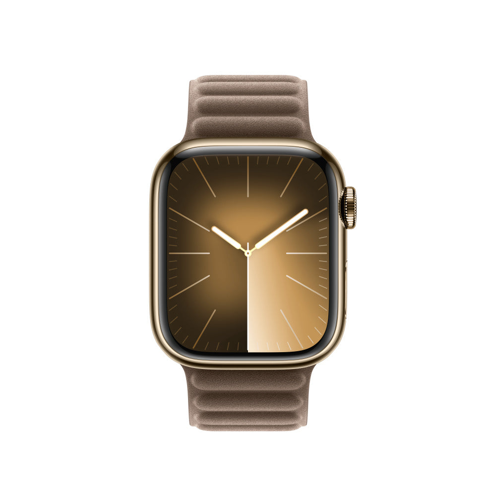 Apple • Bracelet à maillons magnétique Taupe 41 mm - M/L