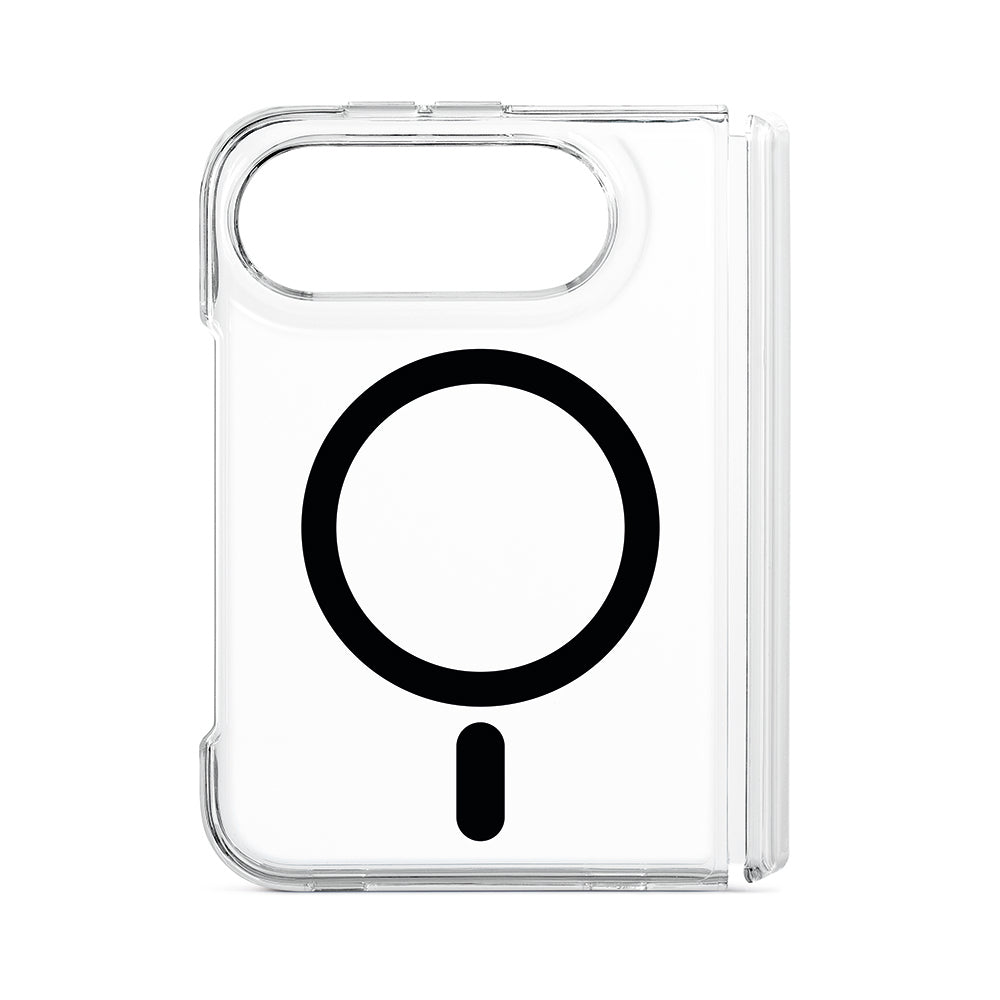 Lineheart Frozen • Coque Tranparente Magsafe iPhone duo • Noir