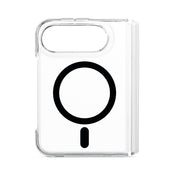 Lineheart Frozen • Coque Tranparente Magsafe iPhone duo • Noir
