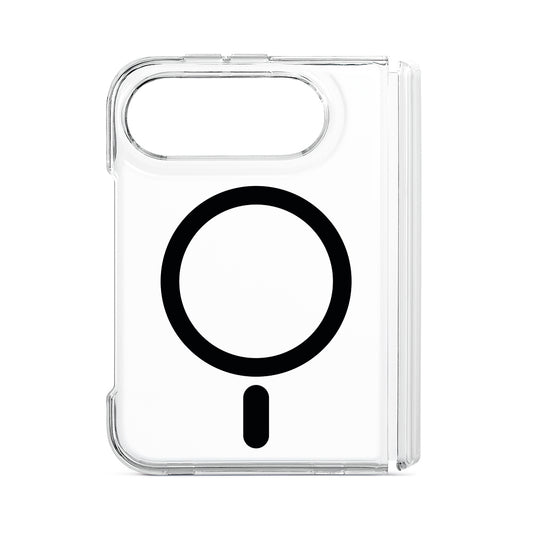 Lineheart Frozen • Coque Tranparente Magsafe iPhone duo • Noir